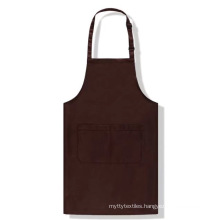 EAST logo custom kitchen apron cooking Cotton canvas apron with pocket